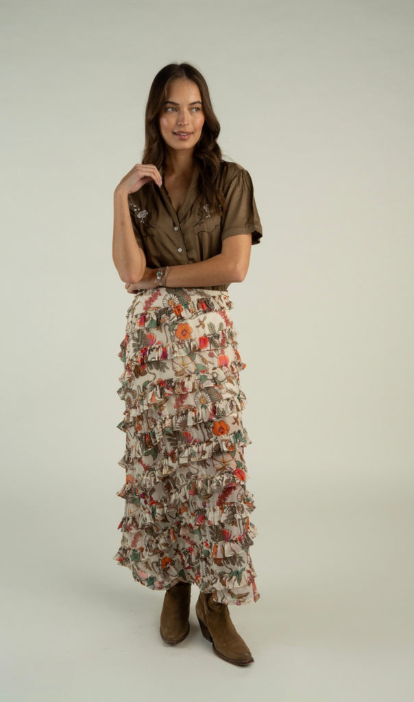 Elena Skirt Pollinator