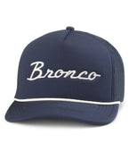 Embroidered Navy Bronco Logo Cap