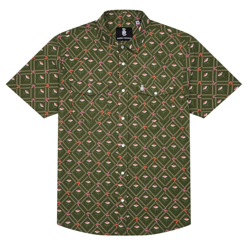 Copperhead Pearl Snap Short Sleeve Shirt