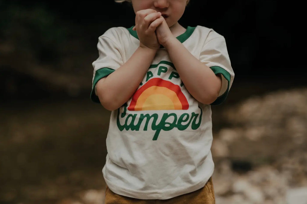 Happy Camper Vintage Ringer (Youth)