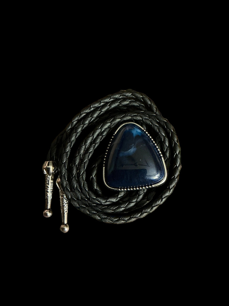 Triangular Stone Bolo Tie