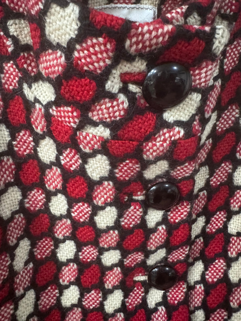 Vintage Milly Woven Boucle Knit Jacket