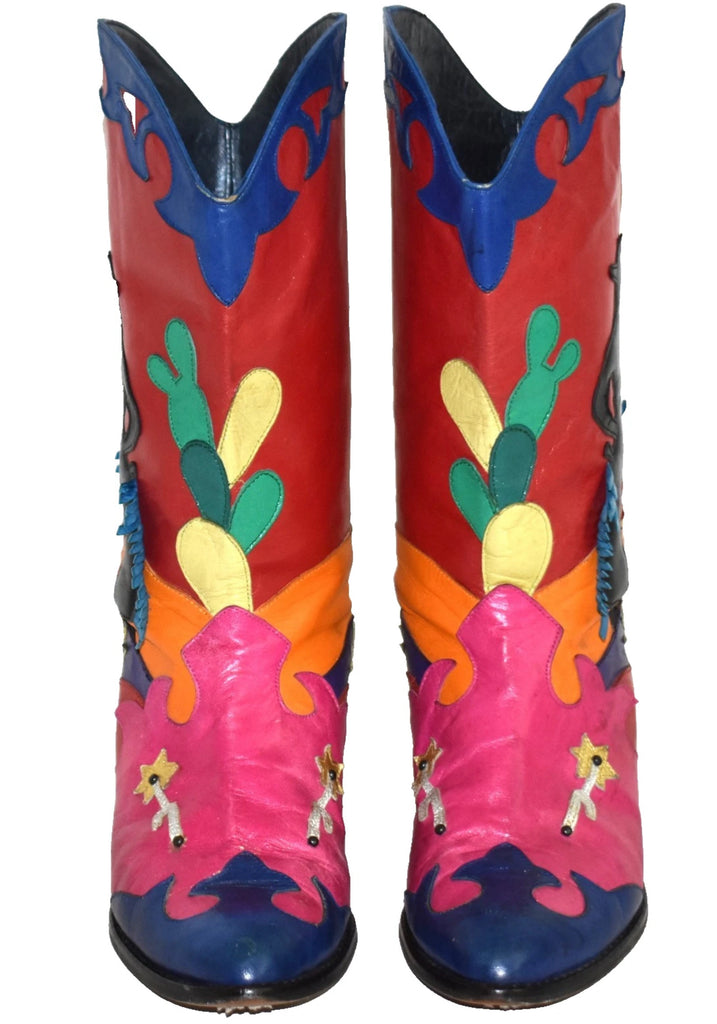 1980’s Cowboy Silhouette Boots 7M