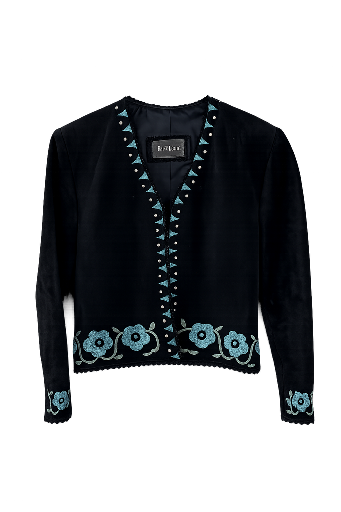 Patricia Wolf Hand Painted Vintage Jacket