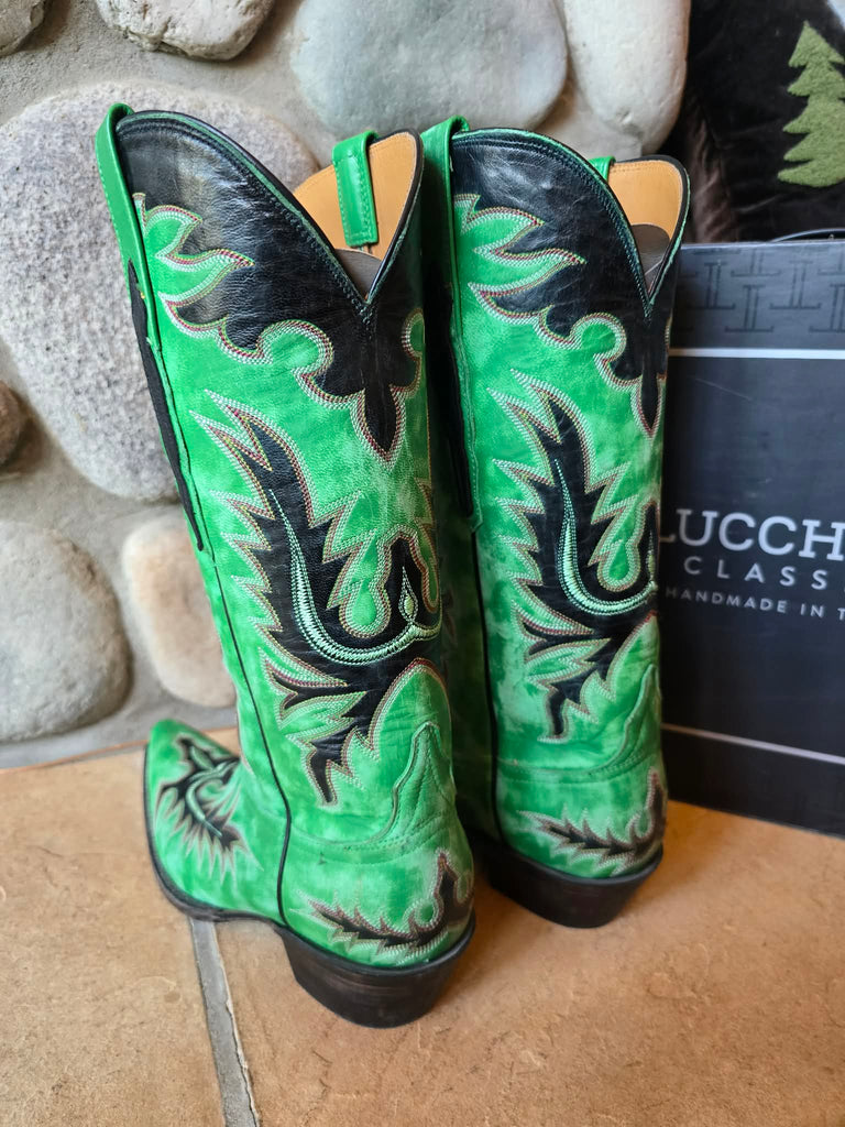 Lucchese 1883 Mad Dog Boots Worn 1X 8.5B