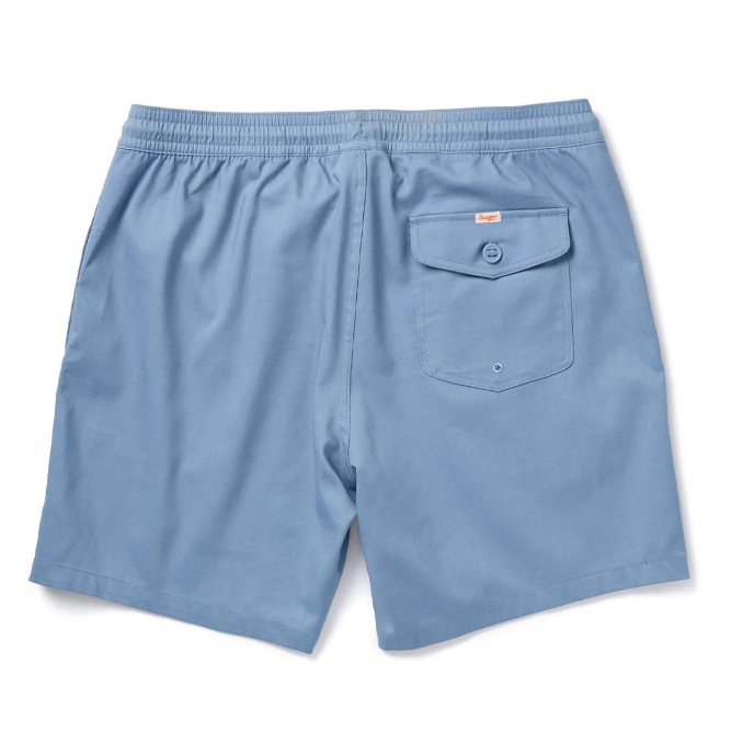 YUMA NYLON SHORTS FADED DENIM