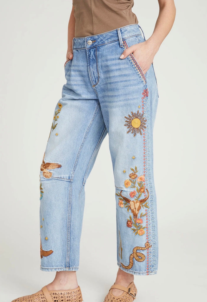 Barbie Barrel Jeans Desert Hallucination
