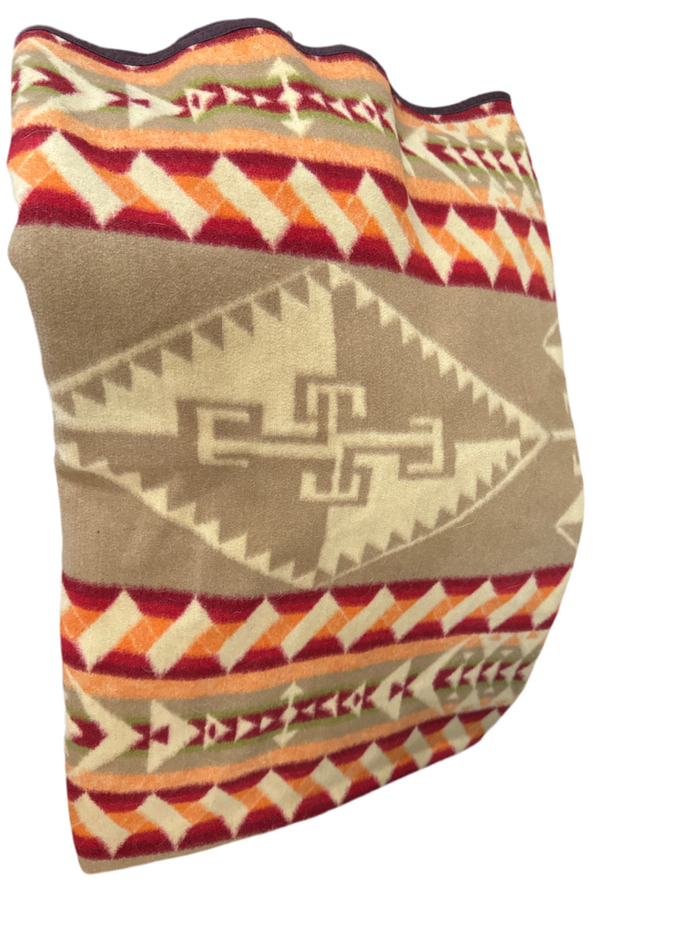 Vintage Saddle Throw Blanket