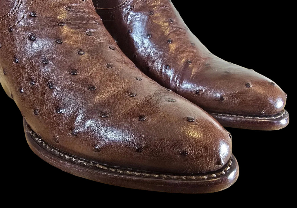 The Jessie Tecovas Ostrich Boot 6.5 EUC