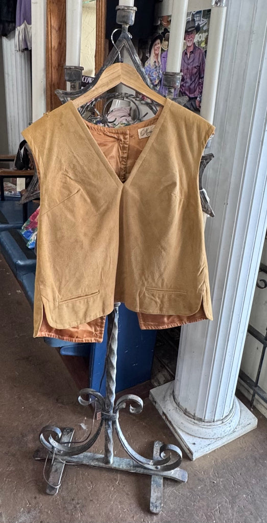 Vintage Lamb Suede Top Lined XL “AS IS”