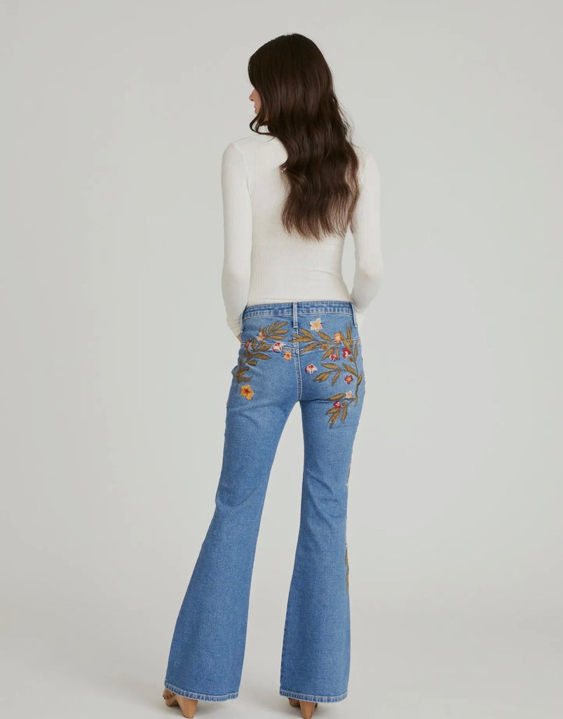Peace on Earth Farrah Flare Jeans
