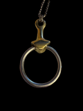 Equestrian Necklace Silver
