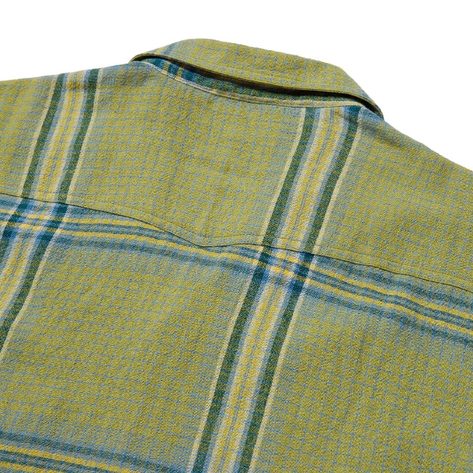 Whippersnapper S/S Moss Grid Plaid Pearl Snaps