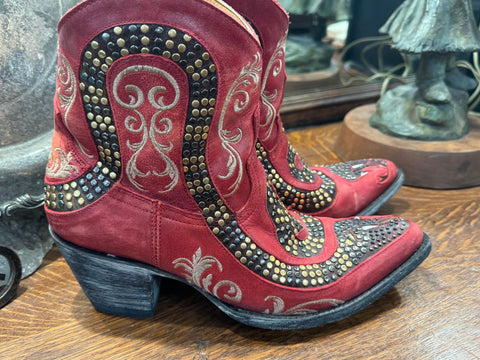 Black Jack Full Python Snakeskin Boots 6B