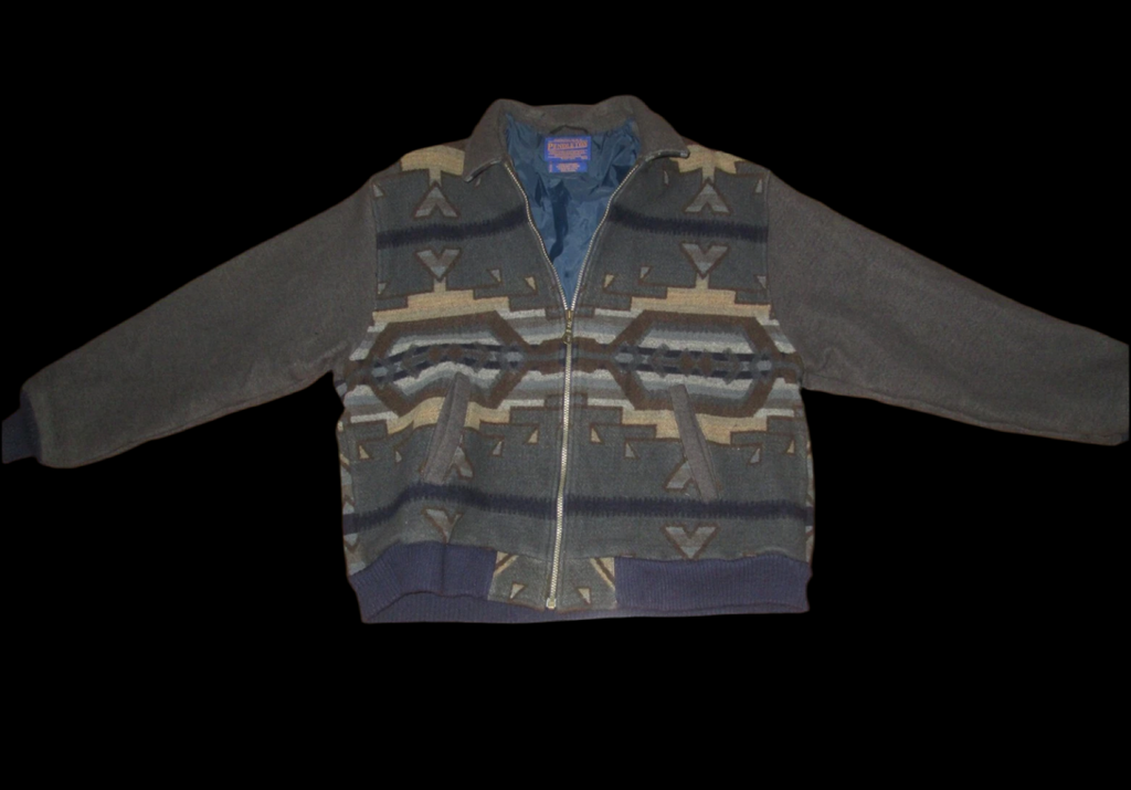 Vintage Pendleton Gray/Blue Jacket XL