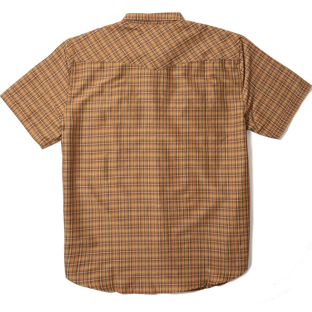 Sawtoof S/S Gold Mini Check Plaid