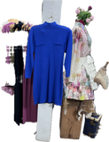 St John Cobalt Blue Vintage Dress XS/S