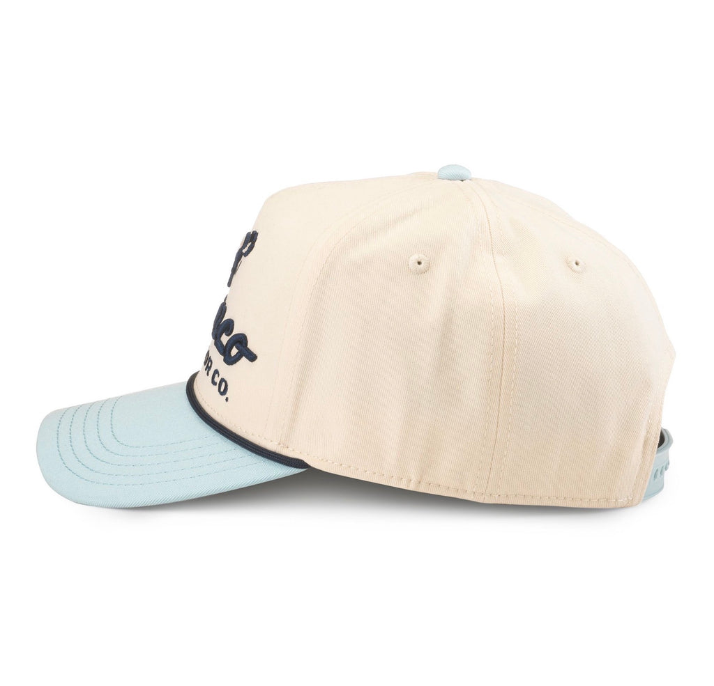 Bronco Light Blue Cream Cap