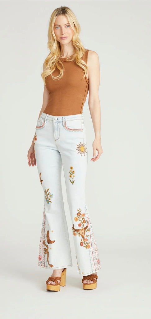Fab Farrah Desert Hallucination Jeans