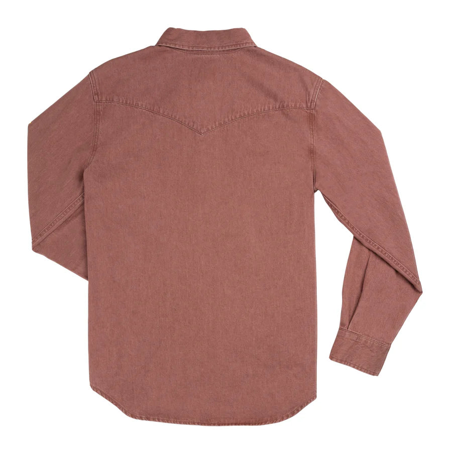 THE WYATT PEARL SNAP L/S SHIRT MADERA