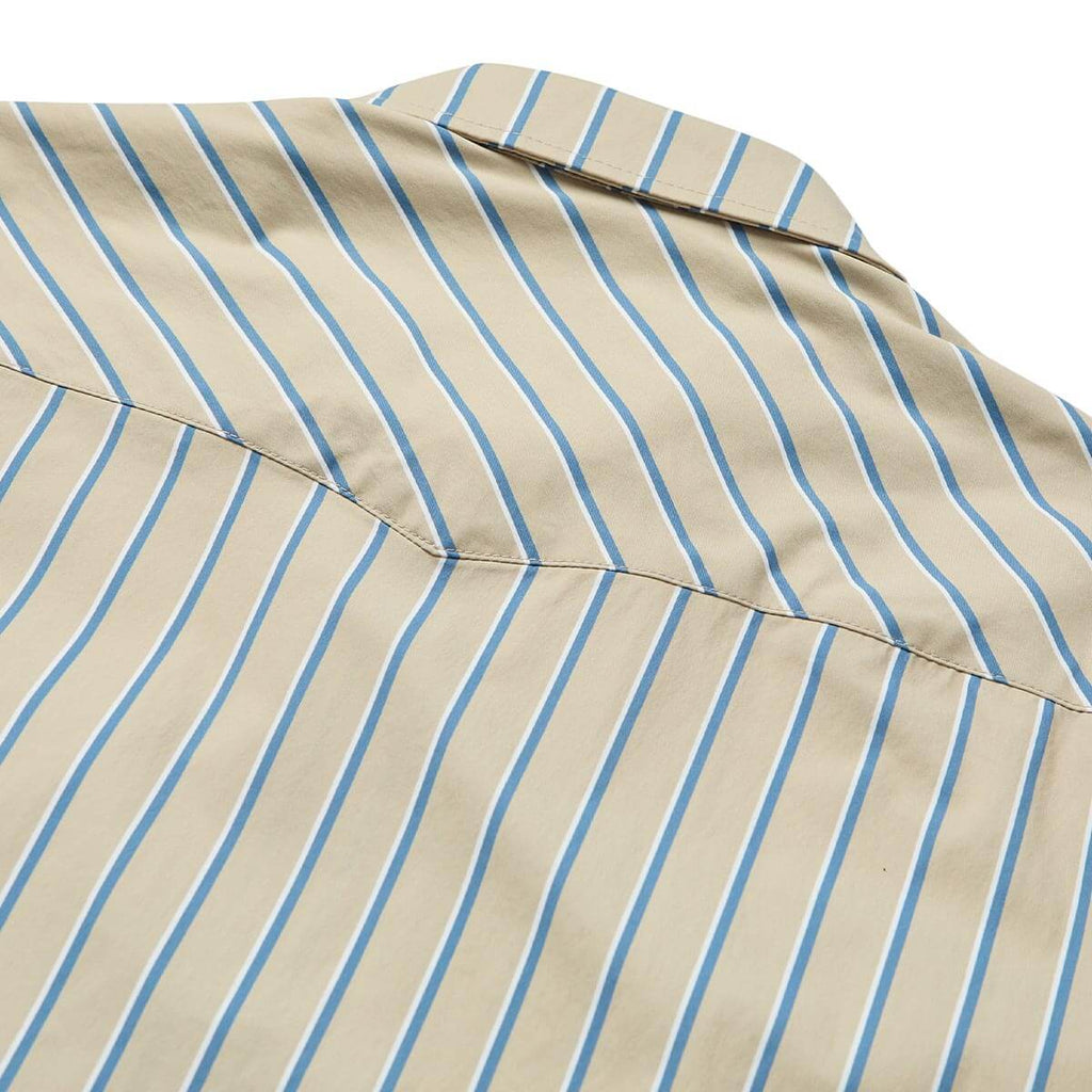 El Ranchero S/S UV Tidal Foam Stripe Shirt
