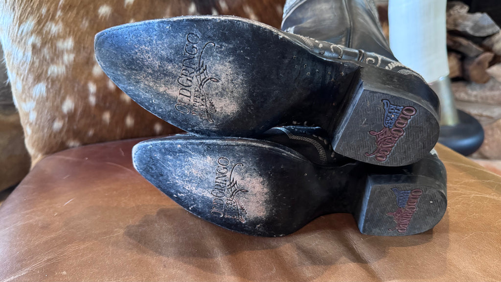 Old Gringo Sintra Black Cowboy Boots 7.5
