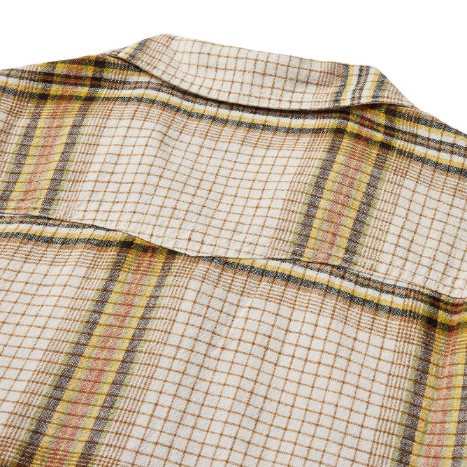 Whippersnapper S/S White Grid Pearl Snap Shirt