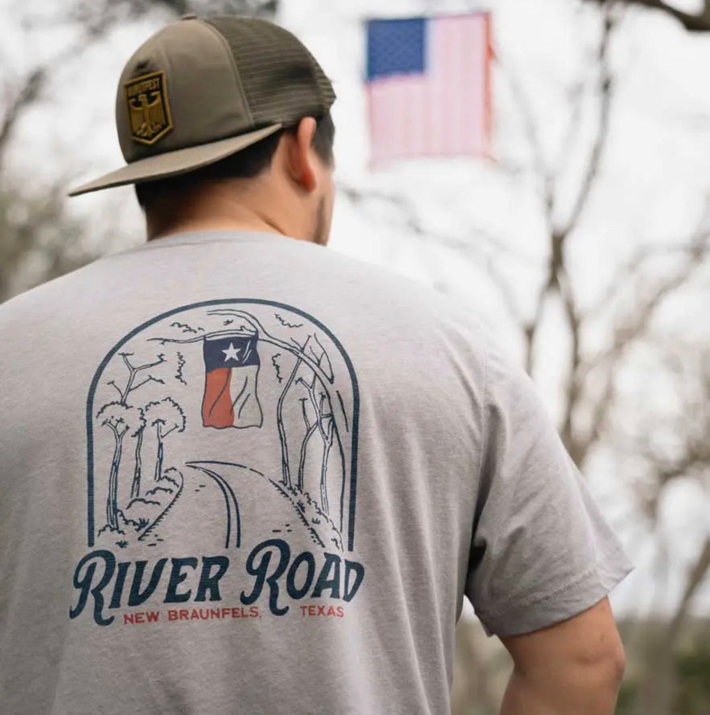 River Road Texas Flag T-Shirt