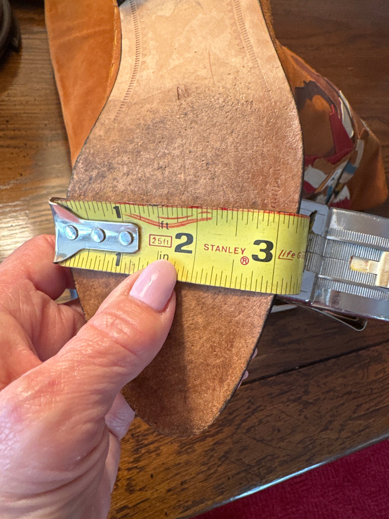 RARE VINTAGE OVERLAY NATIVE INDIAN BOOTS 7N