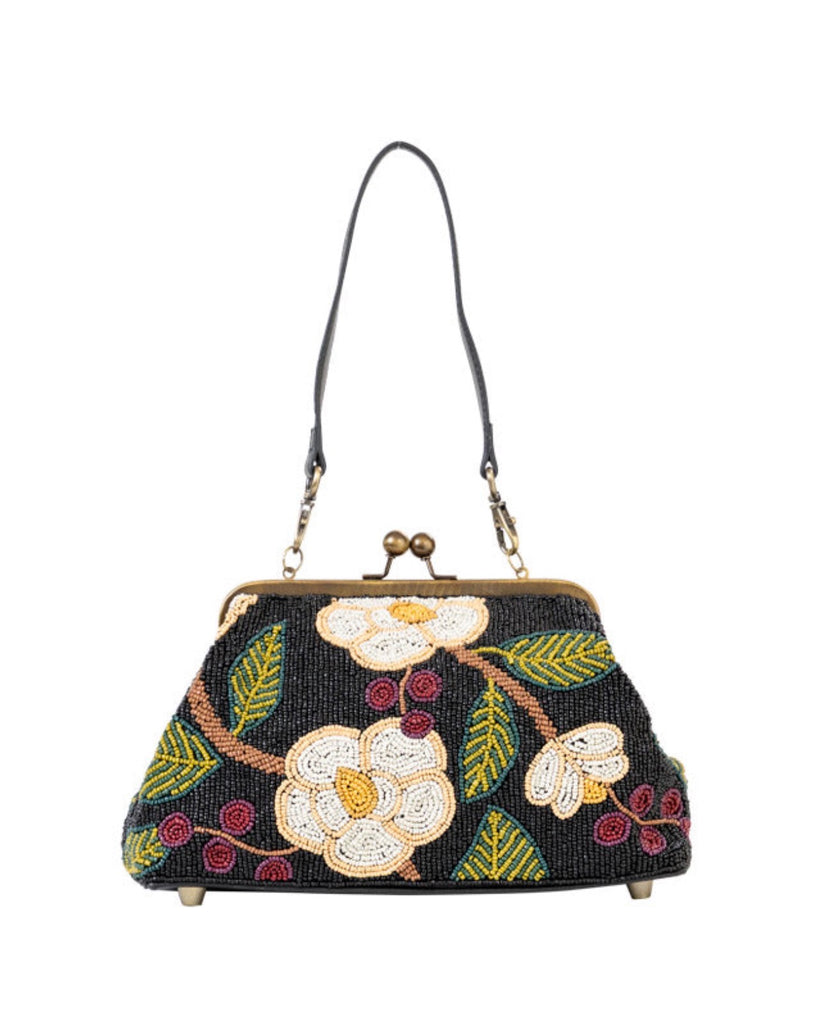 Magnolia Beaded Bag