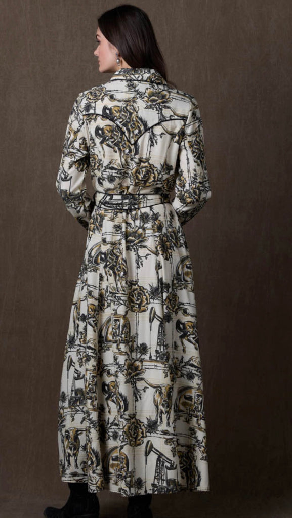 Petro Plaid Dress Double D Ranch