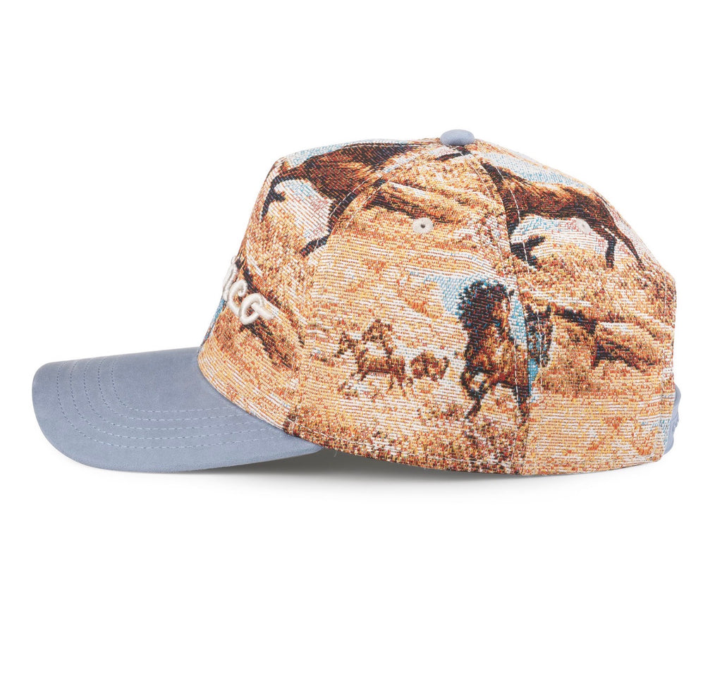 Bronco Horse Tapestry Cap Licensed