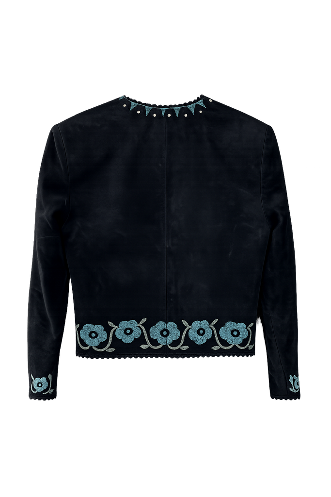 Patricia Wolf Hand Painted Vintage Jacket