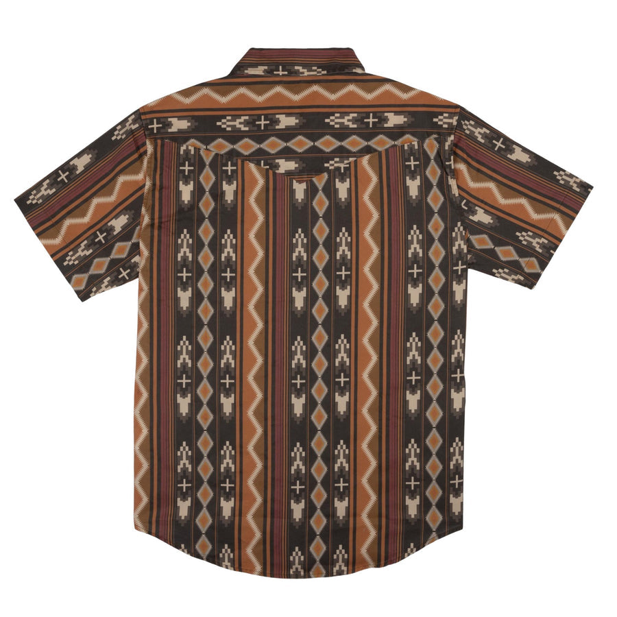 THE WYATT S/S PEARL SNAP SHIRT TEMPE STRIPE