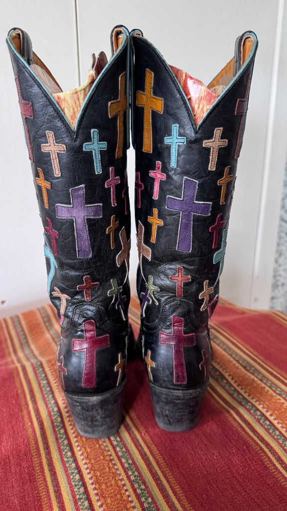 OHH MY GOD II OLD GRINGO VINTAGE BOOTS 7.5