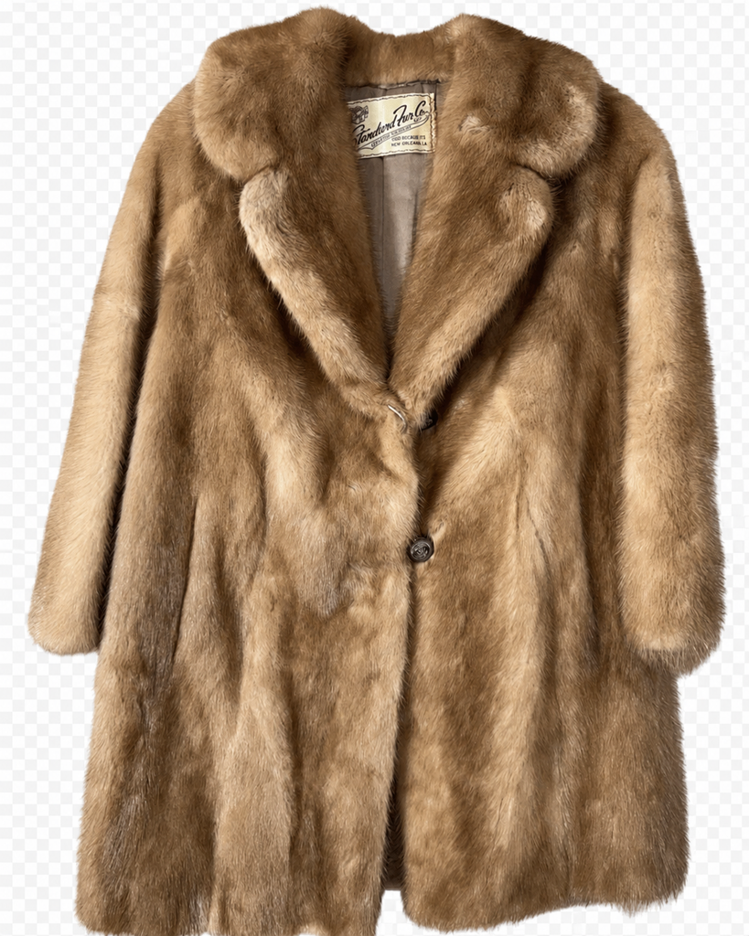Vintage Mink Coat French Quarter 1950s