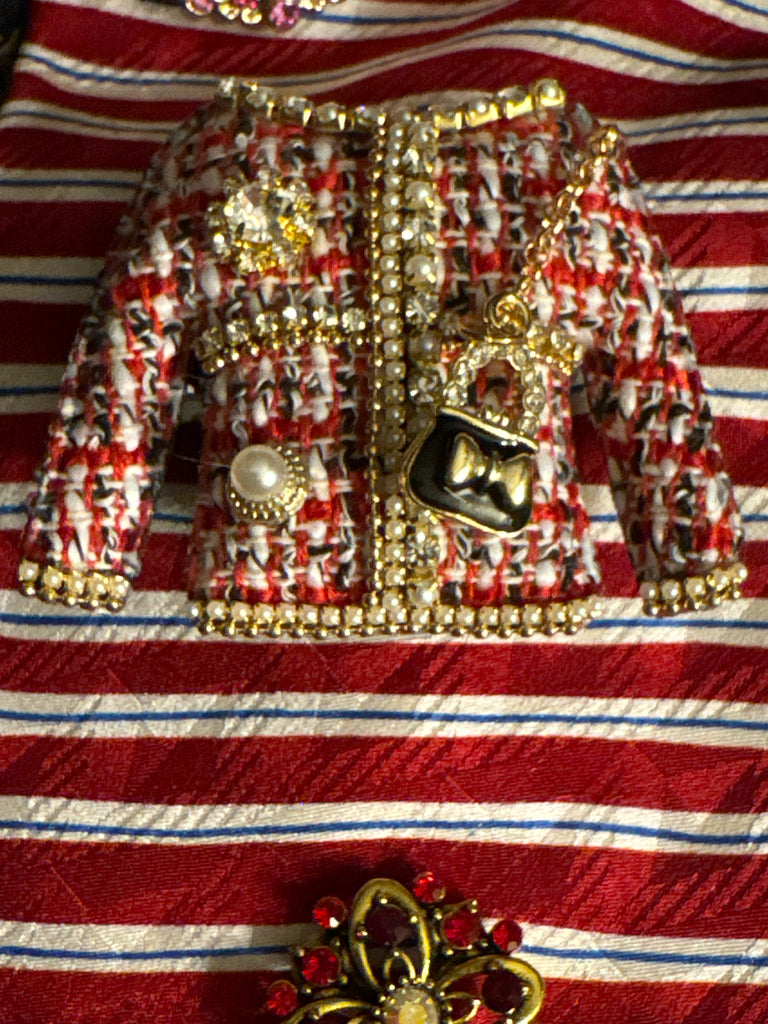 Vintage Silk Custom Tie #10 Strut Your Stuff