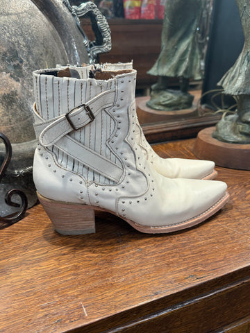 Black Jack Full Python Snakeskin Boots 6B
