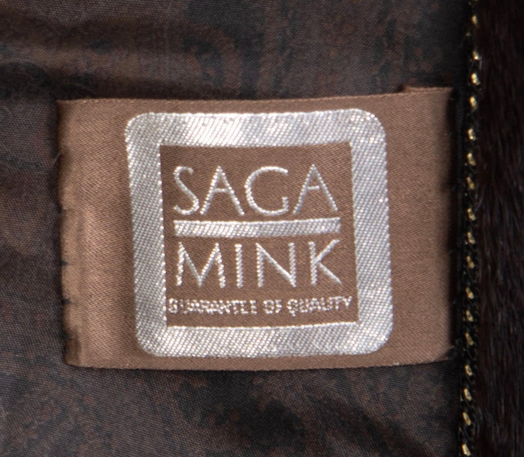 Saga Mink Female Fully Let Out Incredible Sweep Coat