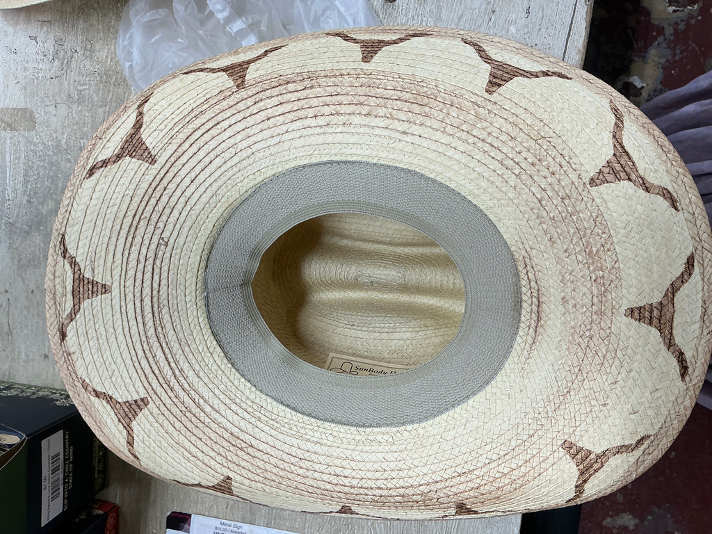 Kid’s Longhorn Distressed Cowboy Hat One Size