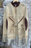 Pyrography Vintage Cape Horses