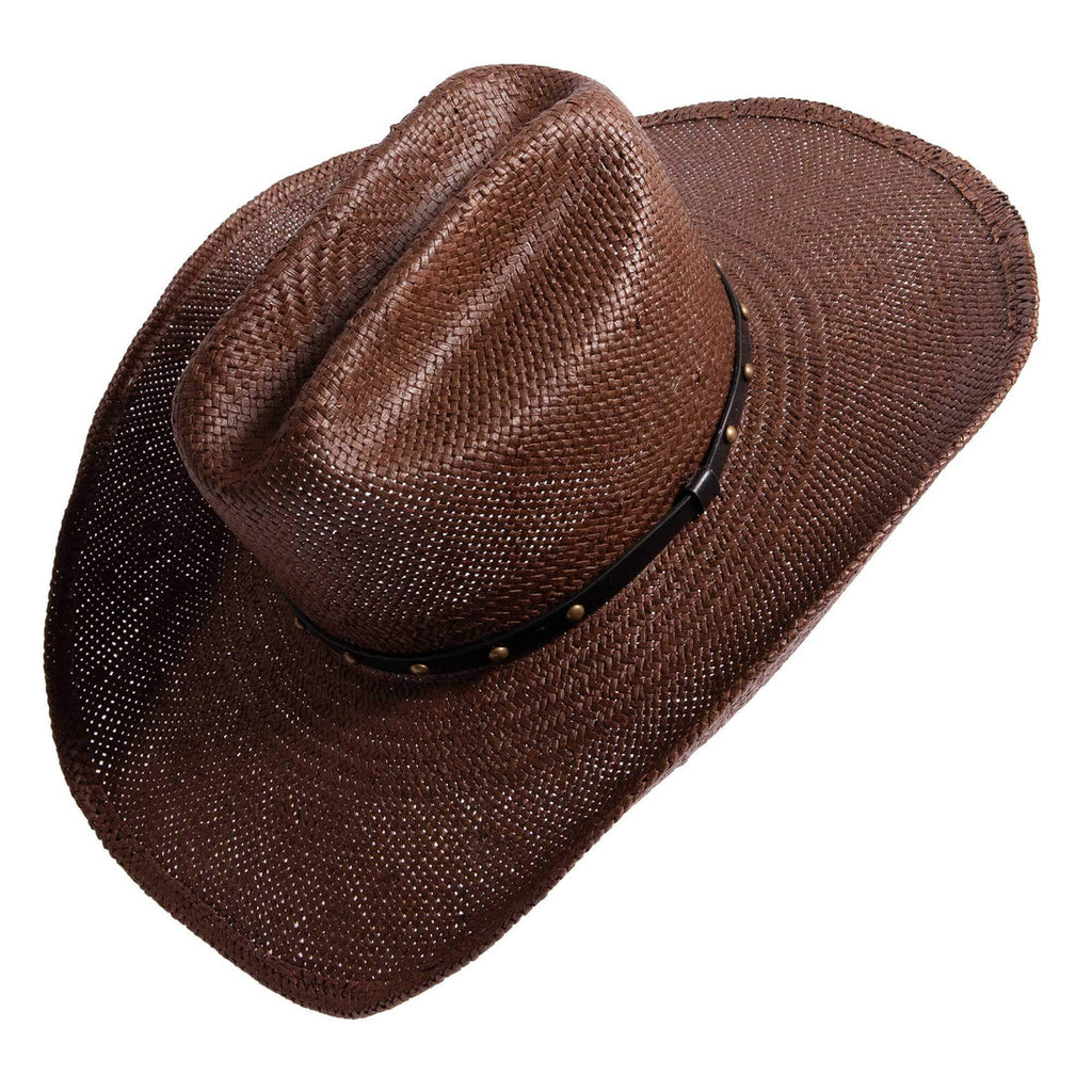 Koda Brown Straw Cowboy Hat