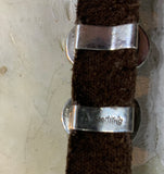 Soft Leather 7 Turquoise Stone Bracelet
