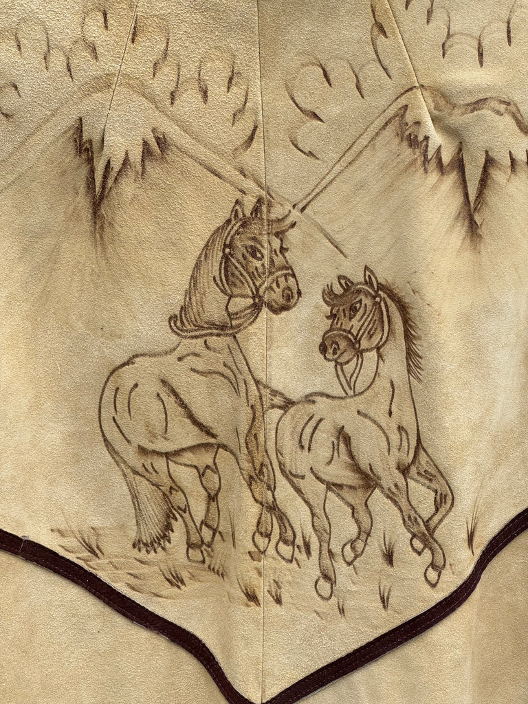 Pyrography Vintage Cape Horses Pyrography Vintage Cape Horses