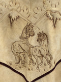 Pyrography Vintage Cape Horses