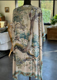 Earth and Sky Bohemian Tree Print Kimono