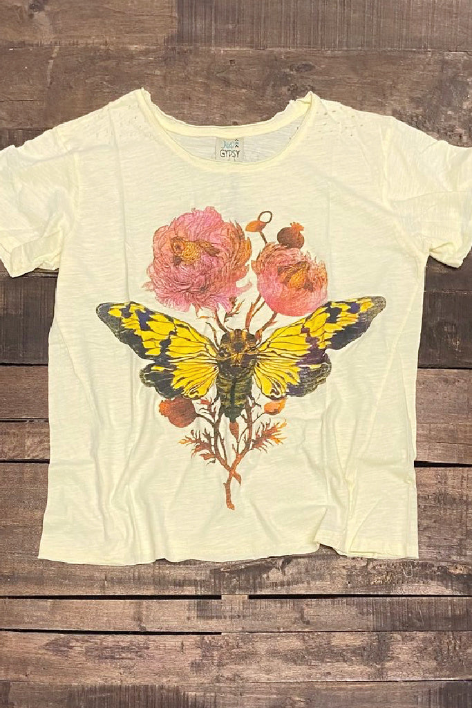 Moon Dance Tee - Flutter By