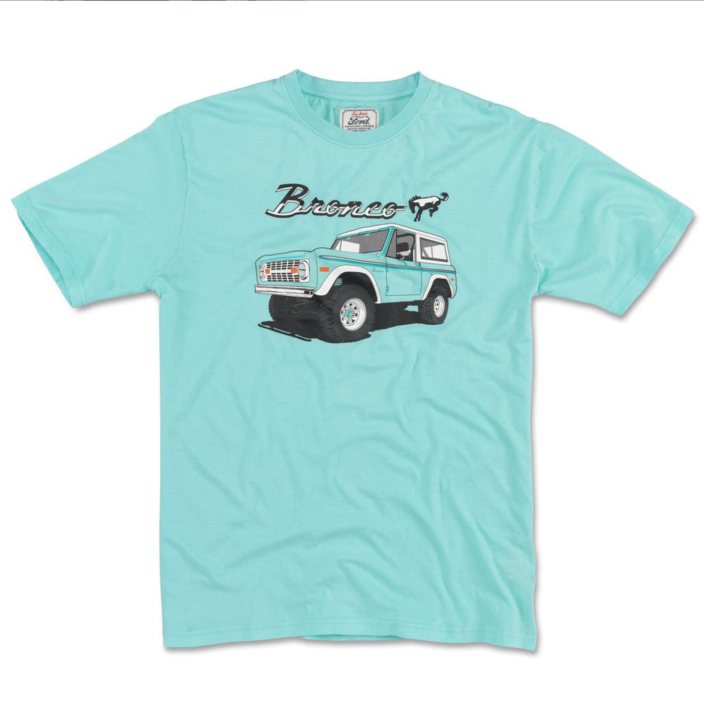 FORD Bronco Aqua Splash Tee Shirt