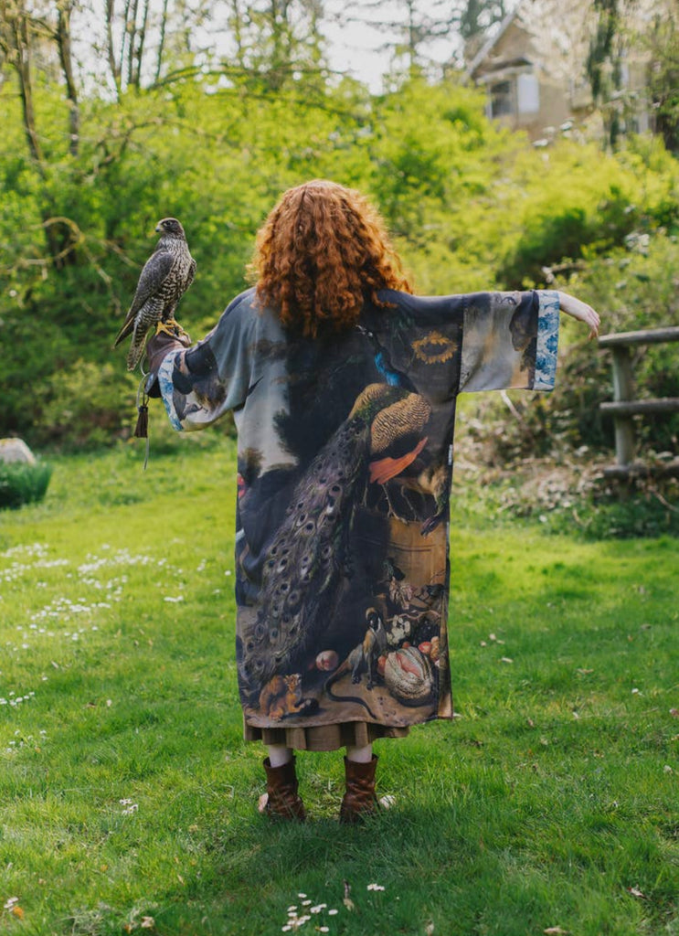Wild Beauty Peacock Duster Robe Wild Beauty Peacock Duster Robe