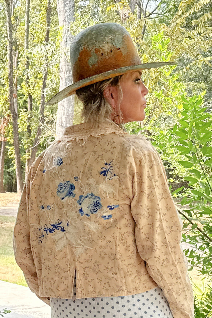 Flora Blue Jacket Flora Blue Jacket